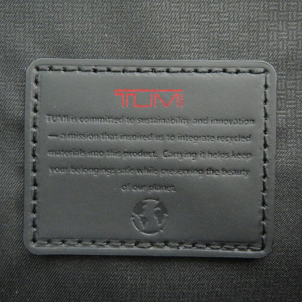 実際に弊社で買取させて頂いた【ギャラ付き】TUMI/トゥミ ALPHA3/アルファ3 Limited Edition トートバッグ 黒×赤 2603650DRD3E の画像 5枚目