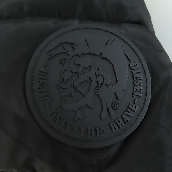 実際に弊社で買取させて頂いたDIESEL/ディーゼル ジップアップ ダウンジャケット/Sの画像 6枚目