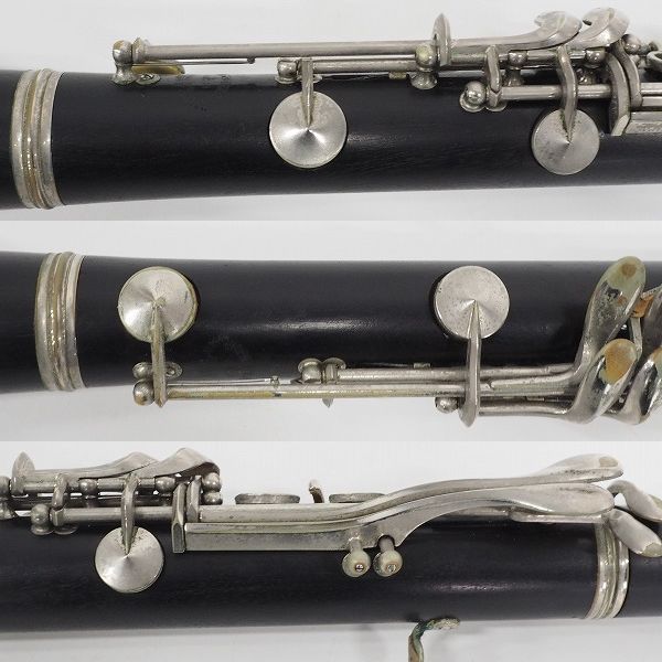 実際に弊社で買取させて頂いた【使用感有り】BUFFET CRAMPON/ビュッフェ・クランポン 型番刻印なし クラリネット ハードケース付の画像 3枚目