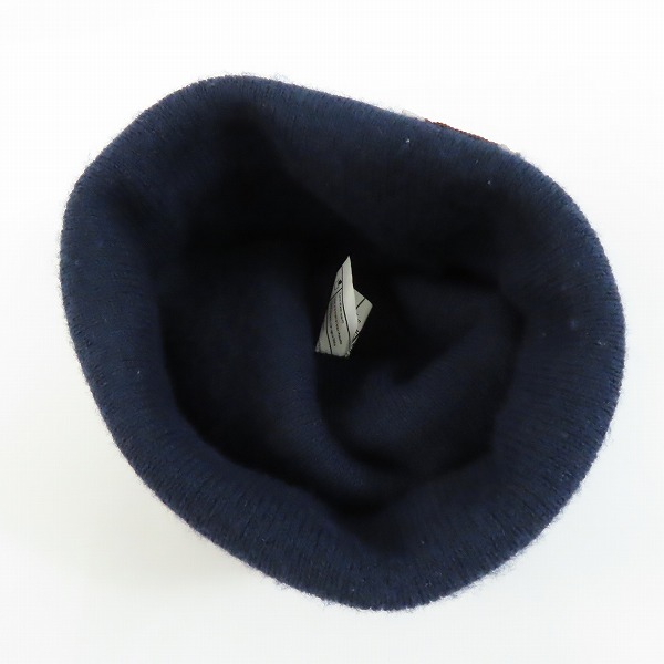 実際に弊社で買取させて頂いたCarhartt/カーハート A18 NAVY ビーニー/ニット帽 ネイビーの画像 5枚目