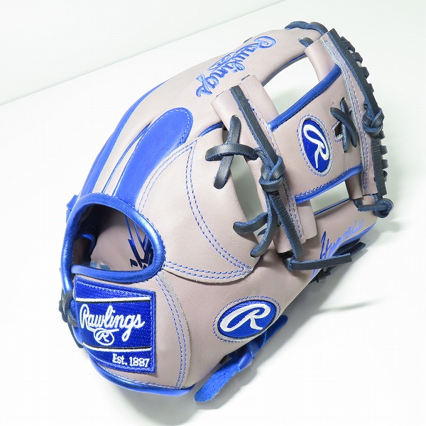 実際に弊社で買取させて頂いたRawlings/ローリングス HYPER TECH COLOR SYNC 軟式 内野手用 グローブ/グラブ GR4HTCN62