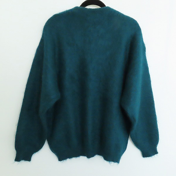 実際に弊社で買取させて頂いたCOOTIE/クーティー 20AW Mohair Cardigan Turquoise モヘア カーディガン/M の画像 1枚目