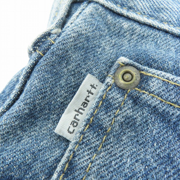 実際に弊社で買取させて頂いたCarhartt/カーハート Relaxed Fit デニムパンツ B460 DPS/50×30の画像 3枚目