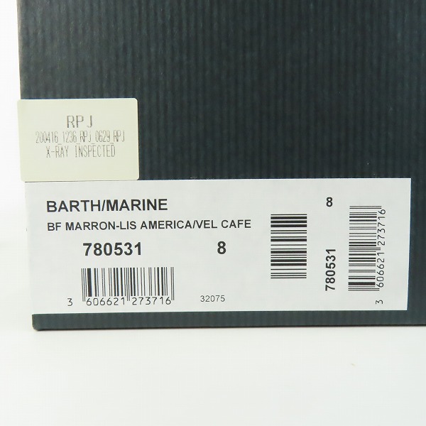 実際に弊社で買取させて頂いたParaboot×BEAMS/パラブーツ×ビームス CORSICA MARINE ローファー 780531/8の画像 8枚目