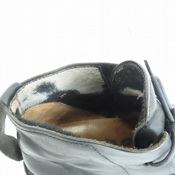 実際に弊社で買取させて頂いたtrippen/トリッペン SPACE 2ホール レザーチャッカブーツの画像 5枚目