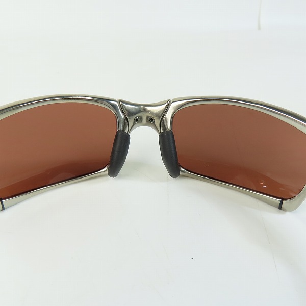 実際に弊社で買取させて頂いたOAKLEY/オークリー X-METAL X-SQUARED 偏光レンズ サングラス/アイウェア OO6011-05の画像 4枚目