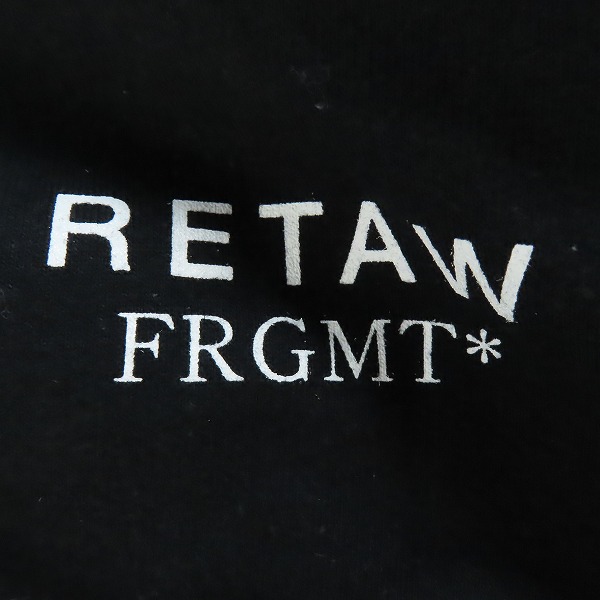 実際に弊社で買取させて頂いたretaW×FRAGMENT design/リトゥ×フラグメントデザイン プルオーバーパーカー Lの画像 4枚目