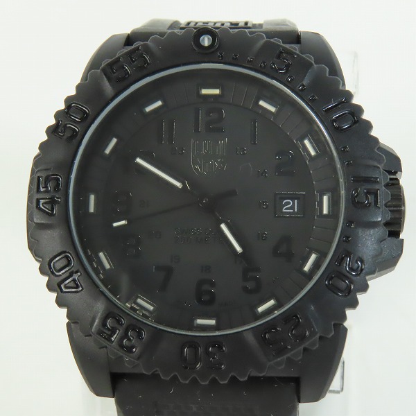 実際に弊社で買取させて頂いたLUMINOX/ルミノックス NAVY SEALS/ネイビーシールズ 腕時計/ウォッチ ブラック 3050/3950