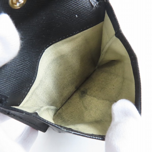 実際に弊社で買取させて頂いたMARNI/マルニ 二つ折り財布 BI-FOLD WALLET/COINPURSE バイフォールドウォレット コインパース PFMOQ14U07の画像 4枚目