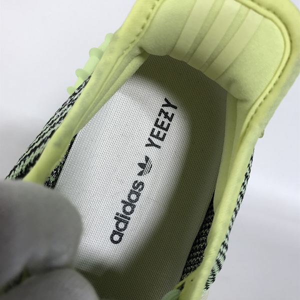 実際に弊社で買取させて頂いた【未使用】adidas/アディダス YEEZY BOOST 350 V2“ YEEZREEL”/イージーブースト350 イズリール FX4130/28の画像 4枚目