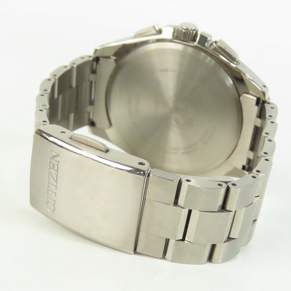 実際に弊社で買取させて頂いたCITIZEN/シチズン ATTESA Eco-Drive/アテッサ エコドライブ 電波ソーラー腕時計/ウォッチ H804-T018696の画像 2枚目