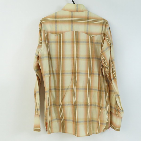 実際に弊社で買取させて頂いたSUGAR CANE/シュガーケーン チェックシャツ SC21865/Mの画像 1枚目