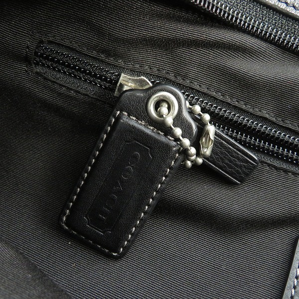 実際に弊社で買取させて頂いたCOACH/コーチ ヘリテージ ウェブレザー トートバッグ F71248の画像 6枚目