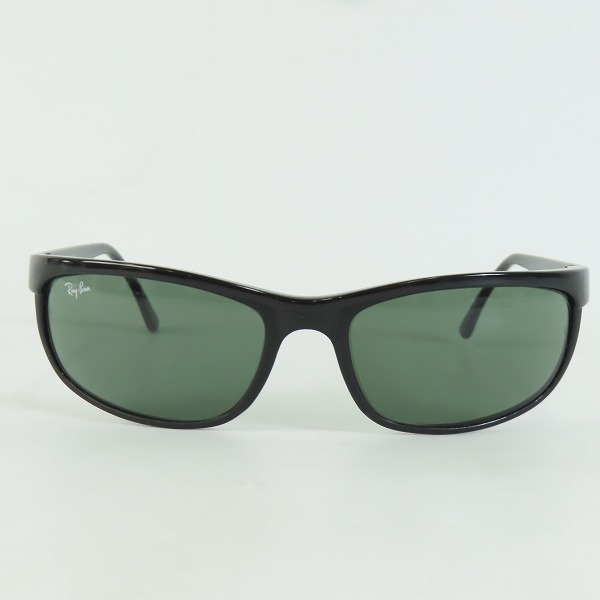 実際に弊社で買取させて頂いたRAY BAN/レイバン B&L/ボシュロム社製 プレデター メンインブラックモデル サングラス/W1847 NVAWの画像 1枚目