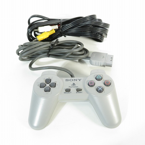 実際に弊社で買取させて頂いた【難有り】SONY/ソニー PlayStation/PS1/プレイステーション 本体 SCPH-5500 コントローラー付きの画像 9枚目