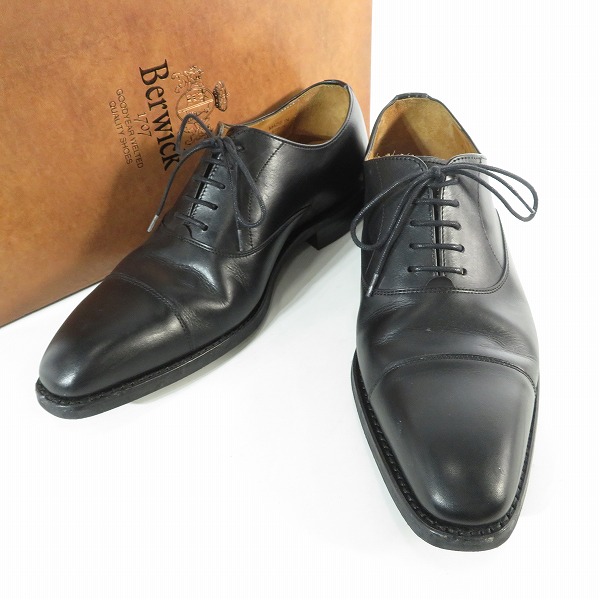 実際に弊社で買取させて頂いたBerwick/バーウィック ストレートチップ ビジネスシューズ  2428BCDA /5.5