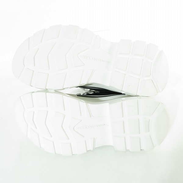 実際に弊社で買取させて頂いたALEXANDER MCQUEEN/アレキサンダー・マックイーン トレッドスリック キャンバス スニーカー 697080/38.5の画像 2枚目