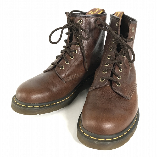 実際に弊社で買取させて頂いたDr.Martens/ドクターマーチン 8EYE/8ホール ブーツ ブラウン 1460 UK7