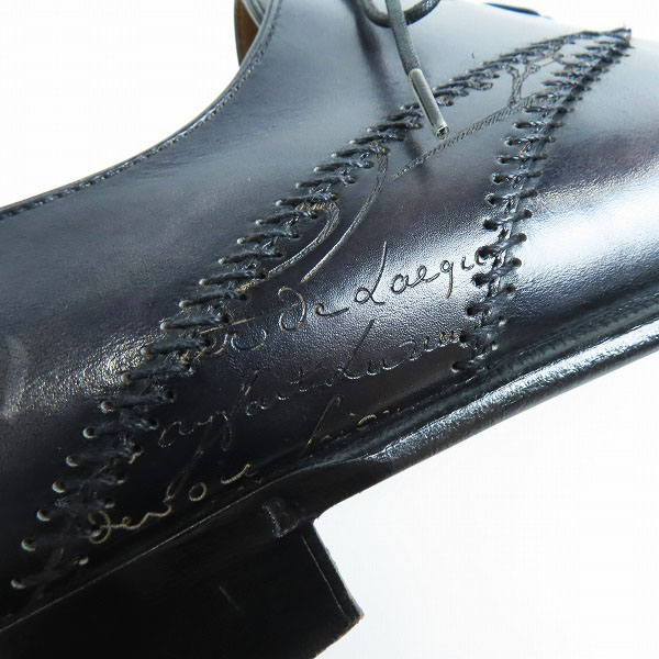 実際に弊社で買取させて頂いたBerluti/ベルルッティ スカーカリグラフィー オックスフォードシューズ 9の画像 7枚目