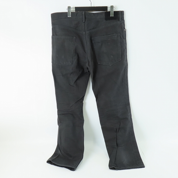 実際に弊社で買取させて頂いたvisvim/ビズビム SOCIAL SCULPTURE 03 CMYK BLK/ソーシャルスカルプチャー ブラック デニムパンツ 0122205005007/W38L30の画像 1枚目