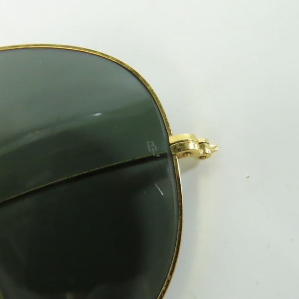 実際に弊社で買取させて頂いた【難あり】Ray-Ban/レイバン B&L/ボシュロム社製 ティアドロップ型 サングラスの画像 5枚目