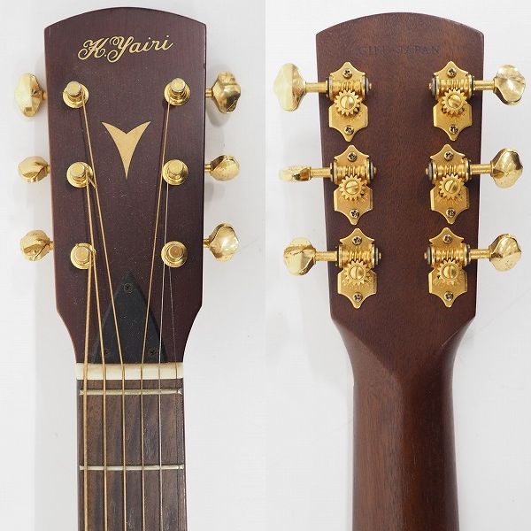 実際に弊社で買取させて頂いた★K.Yairi/ヤイリ Compact Series Nocturne/ノクターン コンパクトギター/アコースティックギター ギグケース付の画像 2枚目