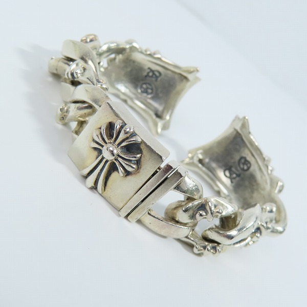 実際に弊社で買取させて頂いたA&G/エーアンドジー ファンシーリンク IDウォッチブレスレット