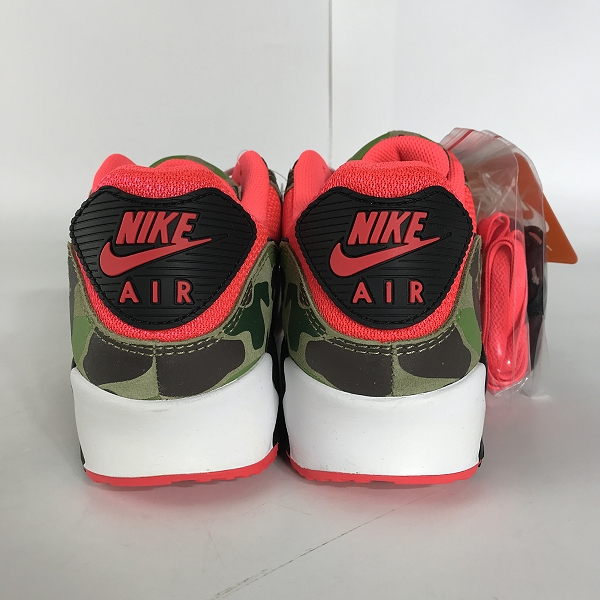 実際に弊社で買取させて頂いた【未使用】NIKE×atmos/ナイキ×アトモス AIR MAX 90 SP REVERSE DUCK CAMO/リバース ダック カモ CW6024-600/30の画像 1枚目