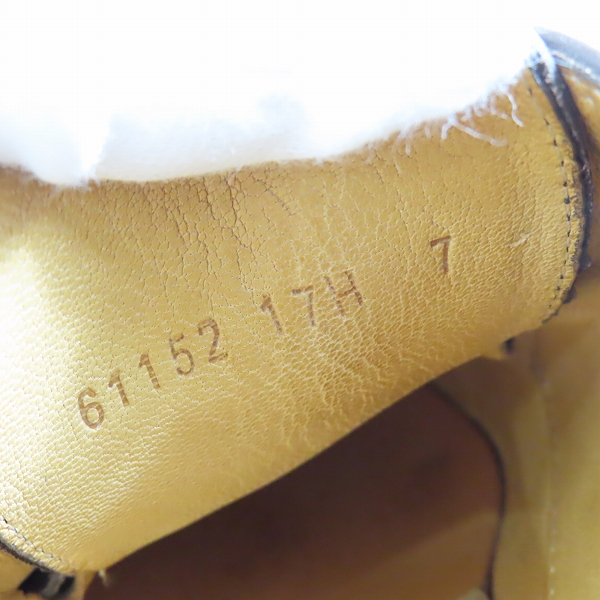 実際に弊社で買取させて頂いたParaboot/パラブーツ AVIGNON GRIFFⅡ/アヴィニョン レースアップシューズ 705112/7の画像 5枚目