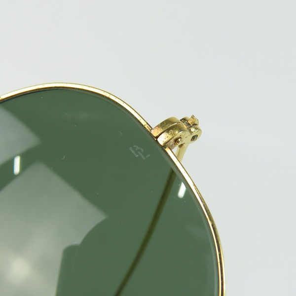 実際に弊社で買取させて頂いたRay-Ban/レイバン B&L/ボシュロム社製 ティアドロップ型 サングラスの画像 8枚目
