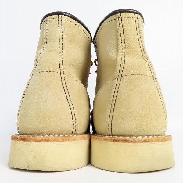 実際に弊社で買取させて頂いたRED WING/レッドウィング アイリッシュセッター スエード モックトゥ 8173/9.5Eの画像 1枚目