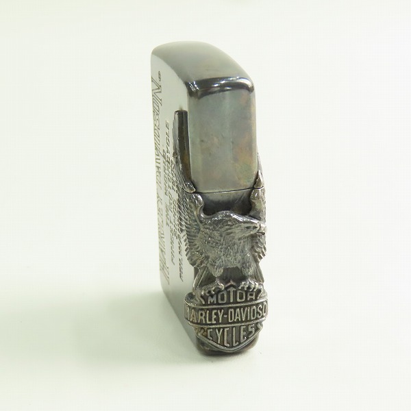 実際に弊社で買取させて頂いたZIPPO/ジッポー HARLEY DAVIDSON/ハーレーダビッドソン サイドメタル/1994年製 の画像 4枚目