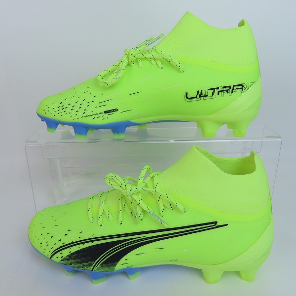 実際に弊社で買取させて頂いたPUMA/プーマ ウルトラプロ FG/AG サッカー用 スパイク グリーン系 106931-01 25の画像 3枚目