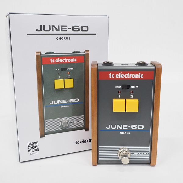 実際に弊社で買取させて頂いた【美品】tc electronic/ ティーシーエレクトロニック JUNE-60 CHORUS コーラス エフェクター/動作確認済