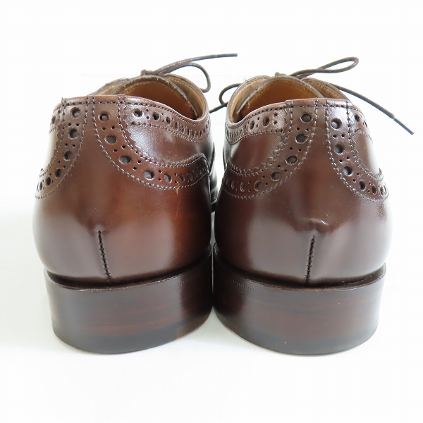 実際に弊社で買取させて頂いたJOSEPH CHEANEY/ジョセフチーニー WILFRED BURNISHED MOCHA シューズ/7の画像 1枚目