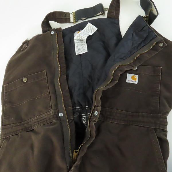 実際に弊社で買取させて頂いたCarhartt/カーハート オーバーオール RN14806/18×30の画像 4枚目