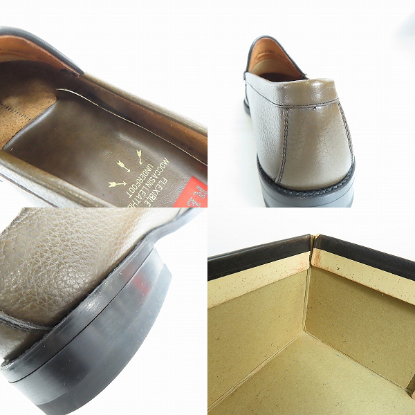 実際に弊社で買取させて頂いたREGAL × VAN JAC/リーガル × ヴァンジャケット タッセルローファー 3780/24.5EEの画像 7枚目