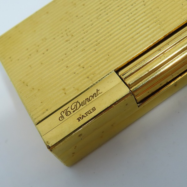 実際に弊社で買取させて頂いたS.T.Dupont/デュポン GATSBY/ギャッツビー ヴァーティカル ライン ガスライターの画像 5枚目