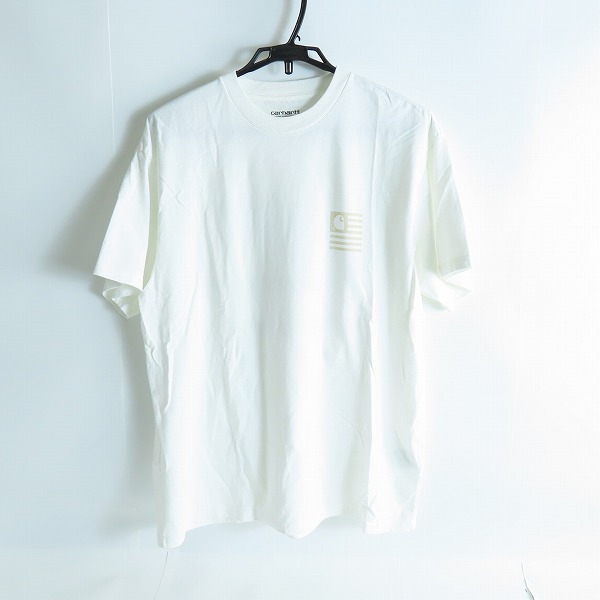 実際に弊社で買取させて頂いたCarhartt/カーハート半袖Tシャツ ロゴ ホワイト L