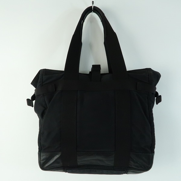 実際に弊社で買取させて頂いたBUZZ RICKSON'S×PORTER/バズリクソンズ×ポーター WilliamGibson/ウィリアムギブソン トートバッグ ブラックの画像 1枚目