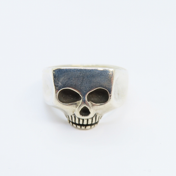 実際に弊社で買取させて頂いた【ギャラ付き】FLASH POINT/フラッシュポイント JIM SKULL RING/ジムスカルリング Solid Type A201CG/14号の画像 1枚目