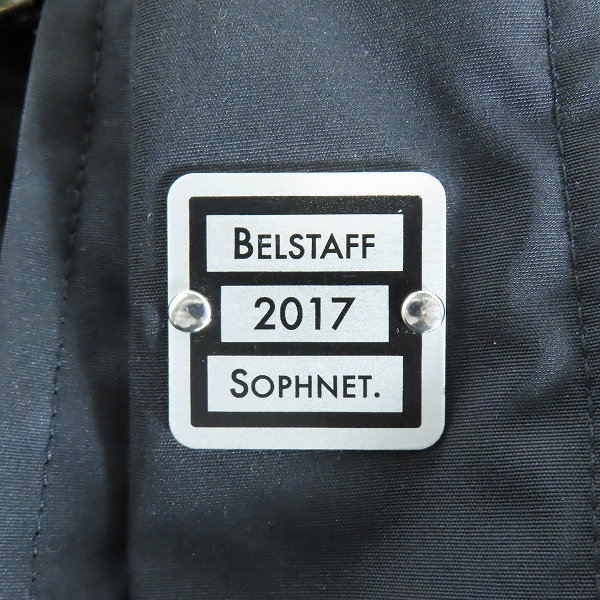 実際に弊社で買取させて頂いたSOPHNET×BELSTAFF/ソフネット×ベルスタッフ ROADMASTER FUR DOWN JACKET ダウンジャケット 71050377/44の画像 8枚目