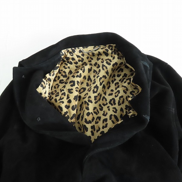 実際に弊社で買取させて頂いたWACKO MARIA/ワコマリア GUILTY PARTIES 22AW SUEDE LEATHER COAT スエードレザー コート 22FW-WMO-CO08/Sの画像 2枚目