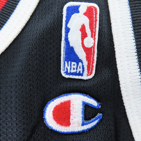 実際に弊社で買取させて頂いたChampion/チャンピオン Chicago Bulls/シカゴブルズ PIPPEN ピッペン #33 ユニフォーム/ゲームシャツ /40の画像 4枚目