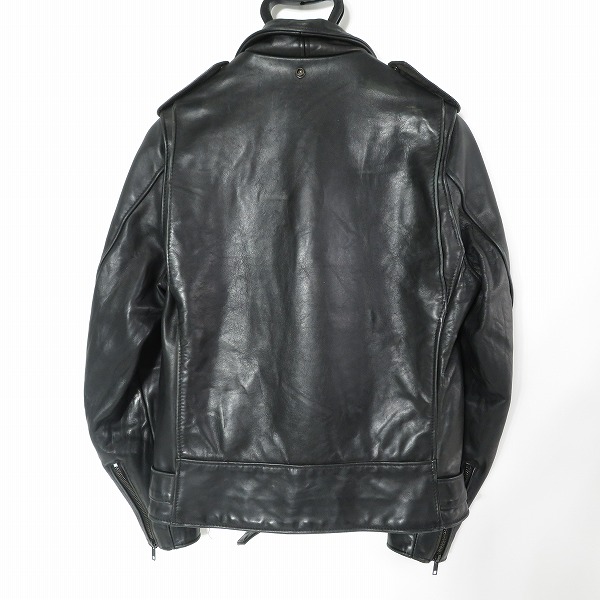 実際に弊社で買取させて頂いたSchott×BEAUTY&YOUTH UNITED ARROWS/ショット×ユナイテッドアローズ シングルライダースジャケット 牛革 PERFECTO/7143 38の画像 1枚目