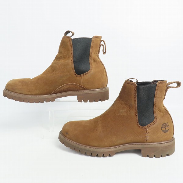 実際に弊社で買取させて頂いたTimberland/ティンバーランド サイドゴアブーツ ブラウン A1M5G/28.0の画像 3枚目