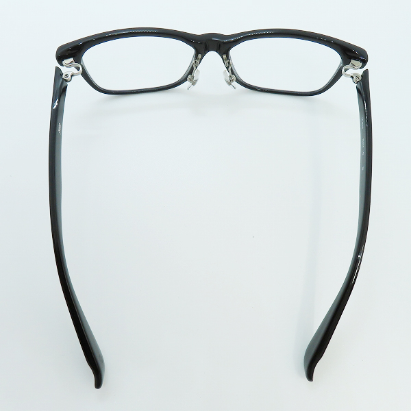 実際に弊社で買取させて頂いた999.9/フォーナインズ 度入り眼鏡/メガネフレーム/アイウェア ブラック NP-601Wの画像 3枚目