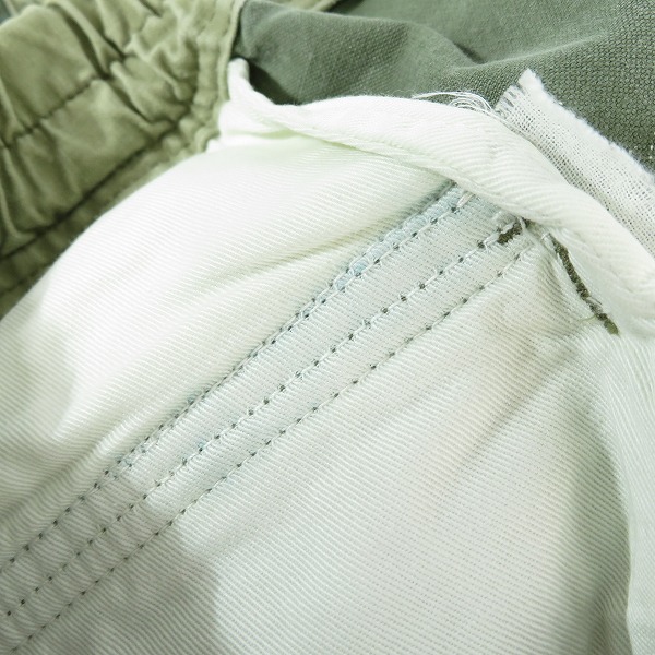 実際に弊社で買取させて頂いたBACKLASH/バックラッシュ USA-COTTON STONE WASHED STITCHES SARROUEL SHORTS ハーフパンツ 1988/Mの画像 6枚目