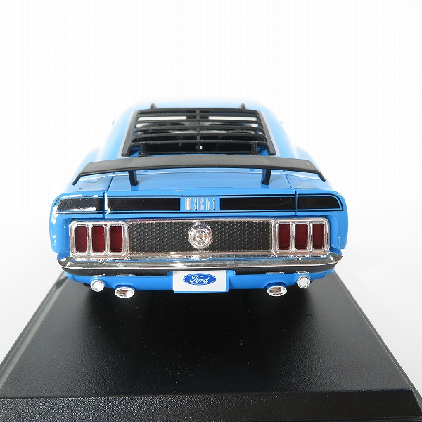 実際に弊社で買取させて頂いたMaisto/マイスト 1/18 1970 Ford Mustang Mach 1/フォード マスタング マッハ1 ミニカーの画像 4枚目