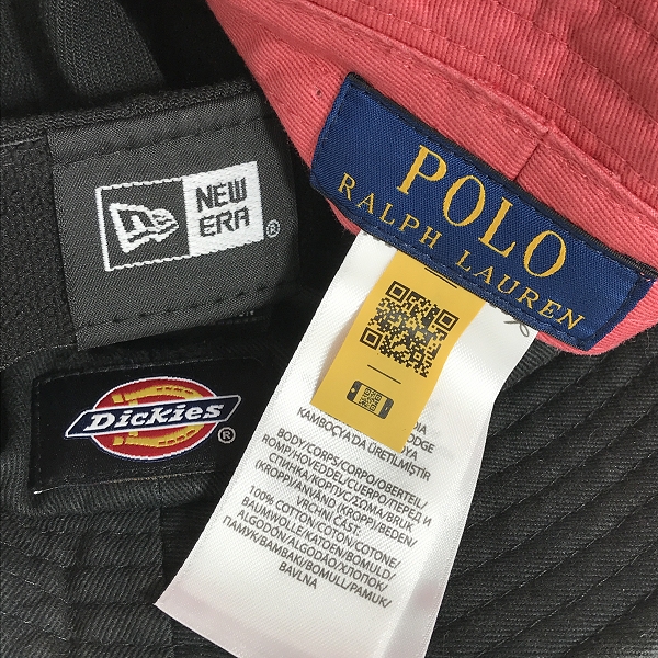 実際に弊社で買取させて頂いた【おまとめ】Dickies/ディッキーズ NEW ERA/ニューエラ PORO Ralph Lauren/ポロラルフローレン 他 キャップ/ハット 等の画像 1枚目